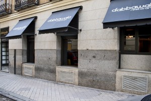 Dabbawala en la calle Españoleto
