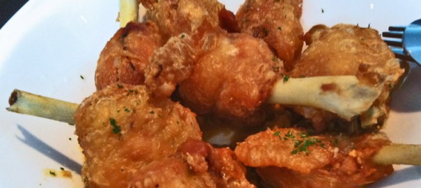 Alitas de pollo en Arzábal