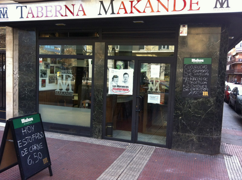 Taberna Makandé en Chamberí