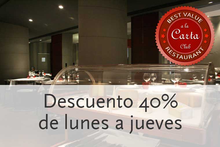 Descuento 40% en restaurante Gala