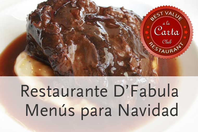 Restaurante D´Fabula ideal para la Navidad 2013