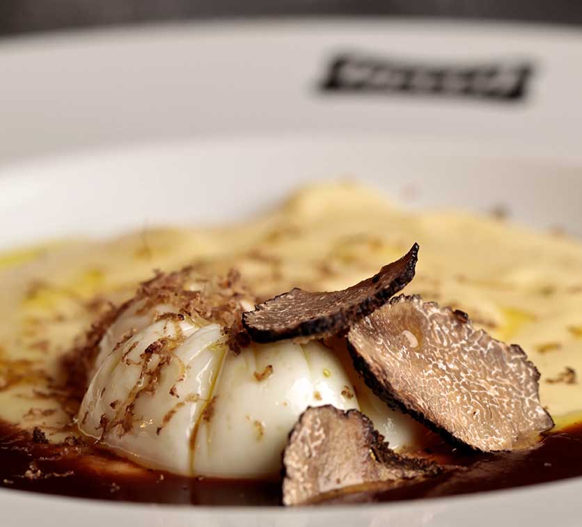 Huevo escalfado en Tweed Madrid