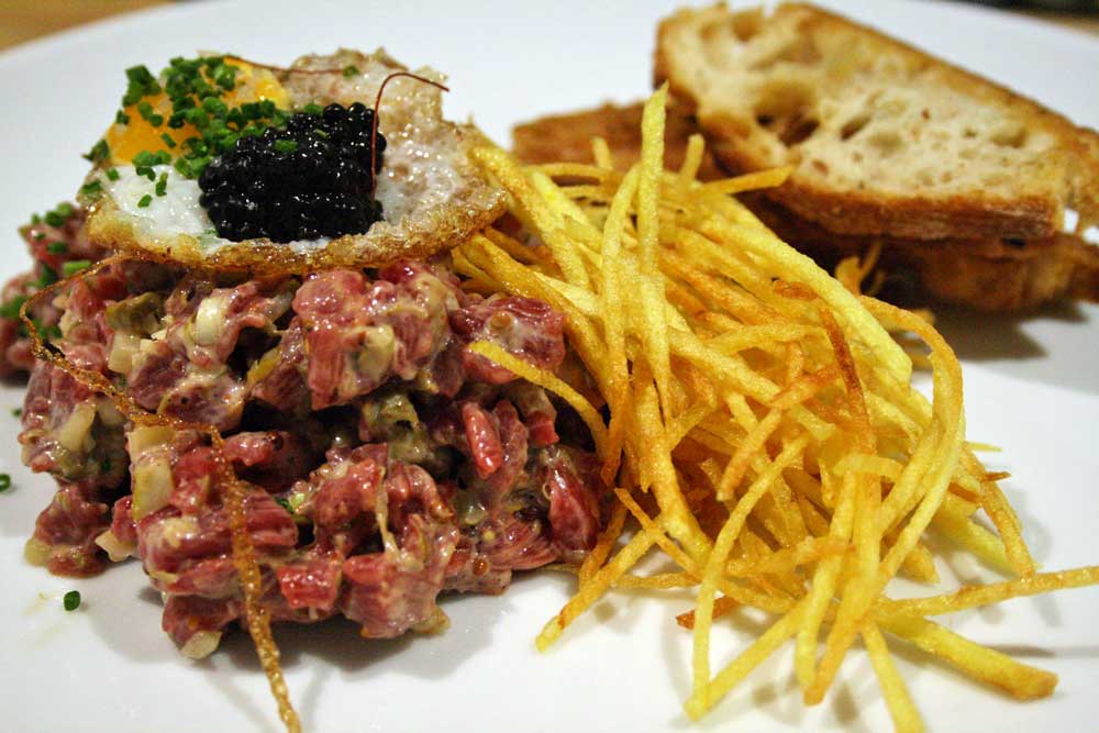 Steak Tartare en Triciclo Madrid