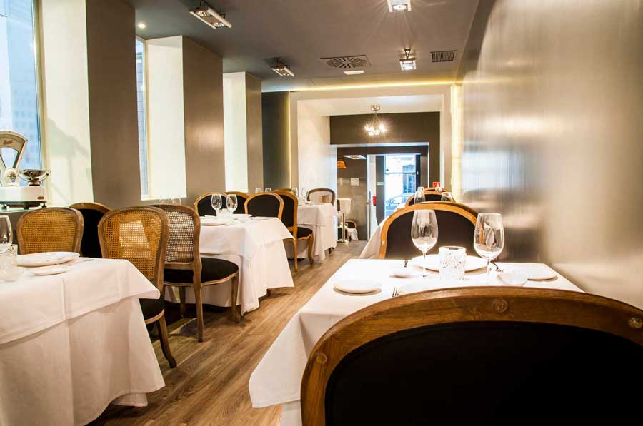 Comedor en la planta superior de More restaurante Madrid
