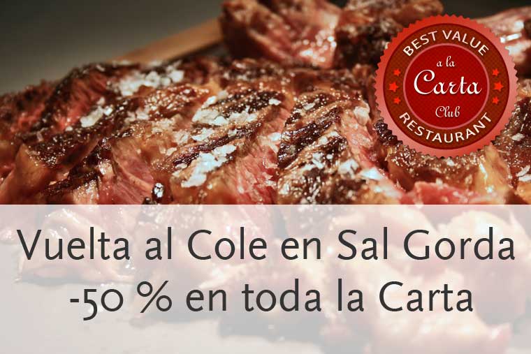 Descuento del 50 % en Sal Gorda Madrid
