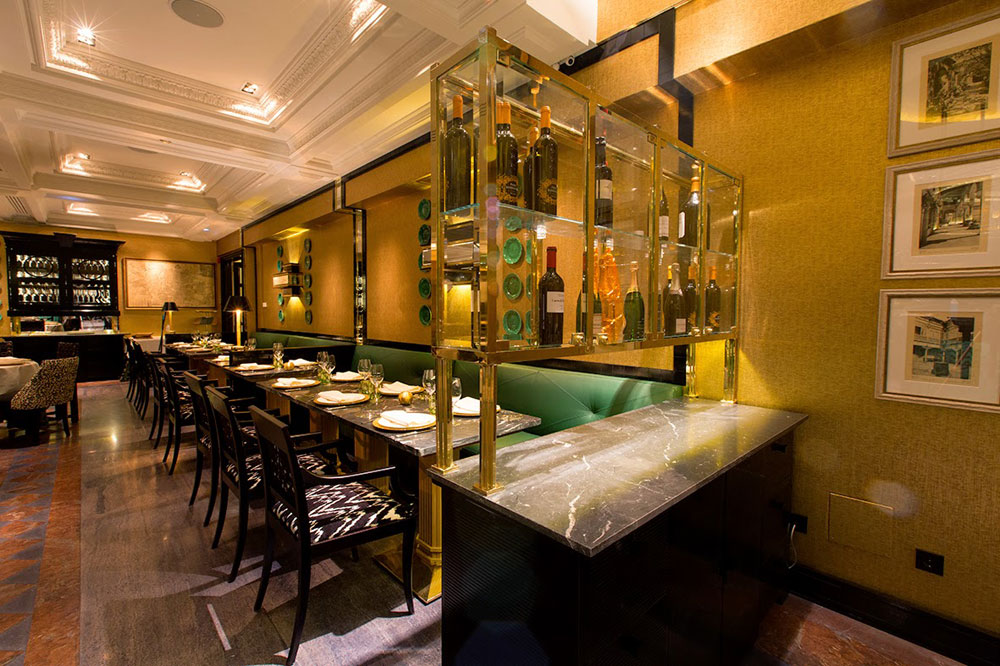Comedor del restaurante Caray Madrid
