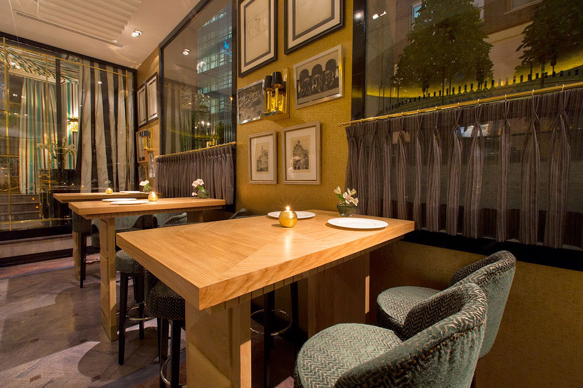 Comedor del restaurante Caray Madrid