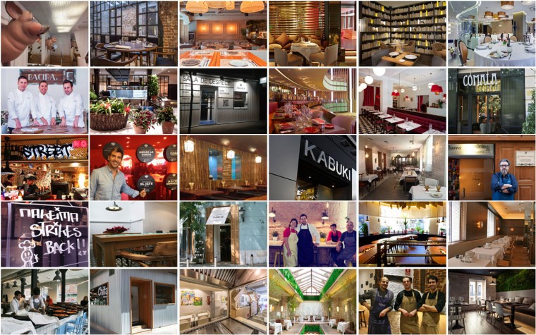 Lista de restaurantes de Madrid para otoño 2014