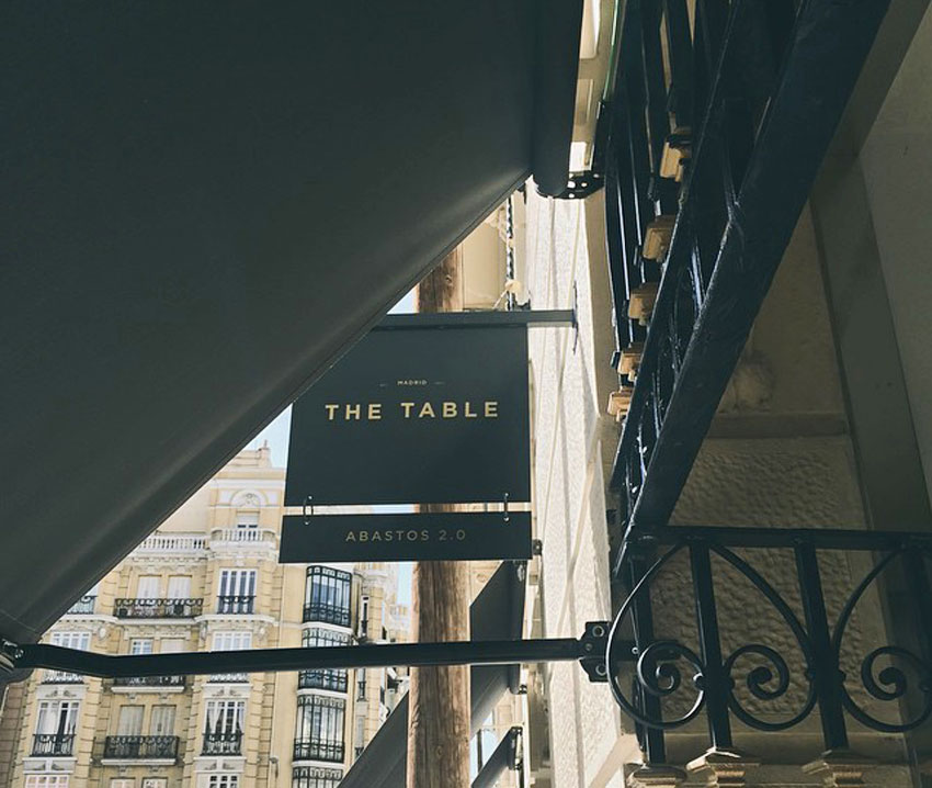 Abastos 2.0 en The Table del Hotel Urso