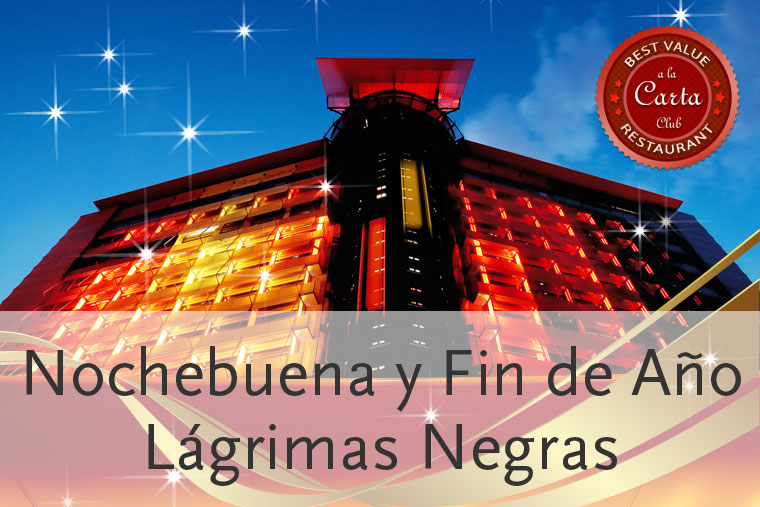 Menús para Nochebuena y Fin de Año 2014 en Lágrimas Negras Hotel Silken Madrid