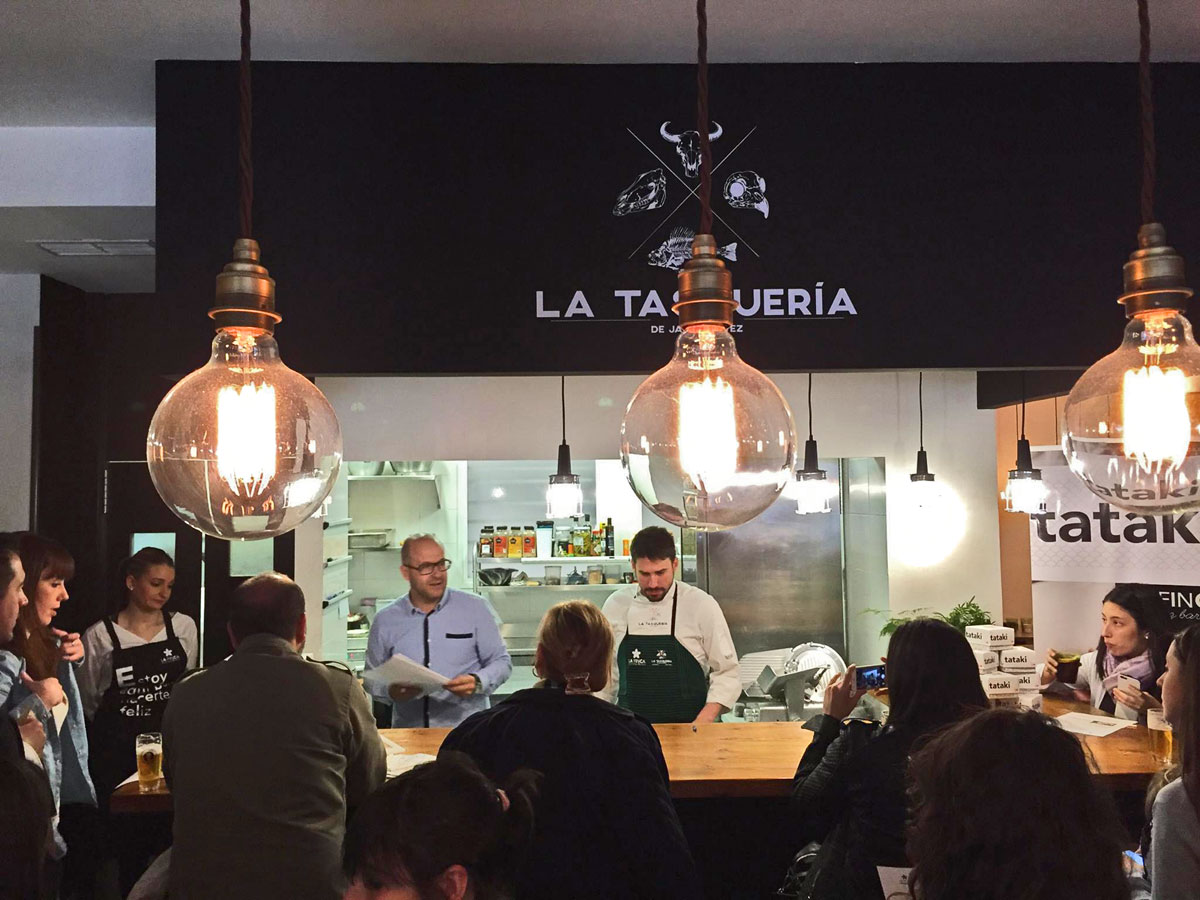 Tataki de Carne de la Finca en La Tasquería de Javi Estévez