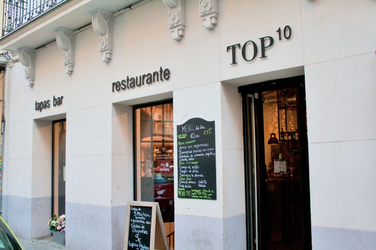 Top Ten en la calle Cardenal Cisneros