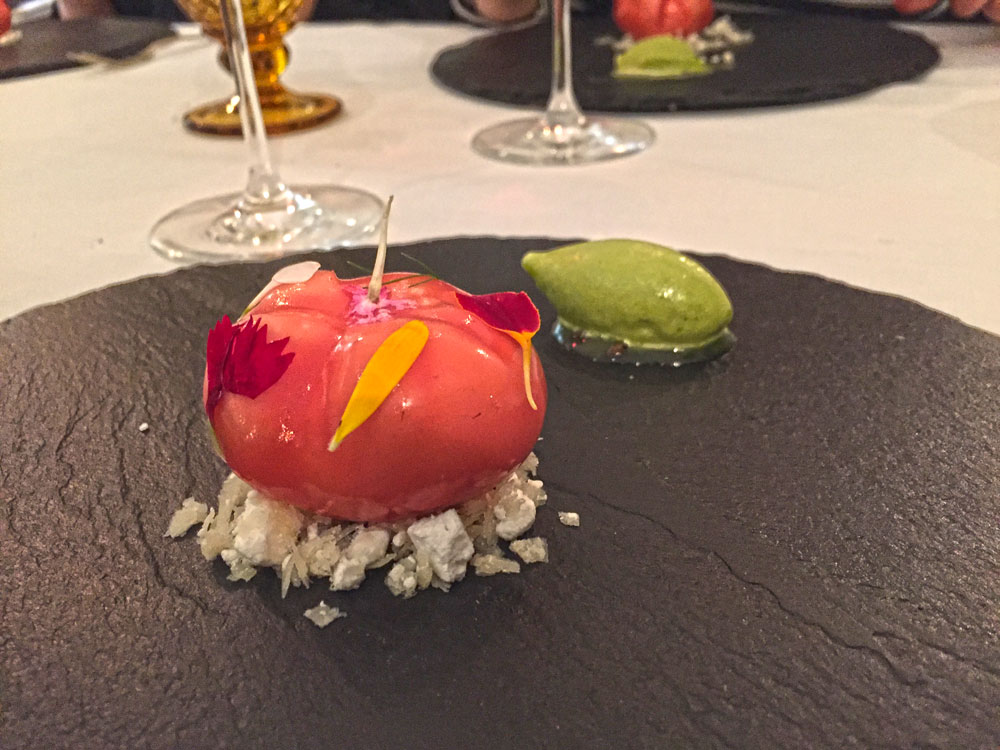 Postre en La Candela Restó