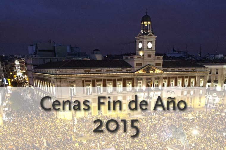 Cenas de Fin de Año 2015 en Madrid