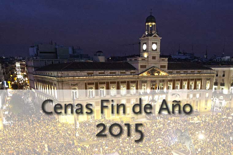 Cenas de Fin de Año 2015 en Madrid