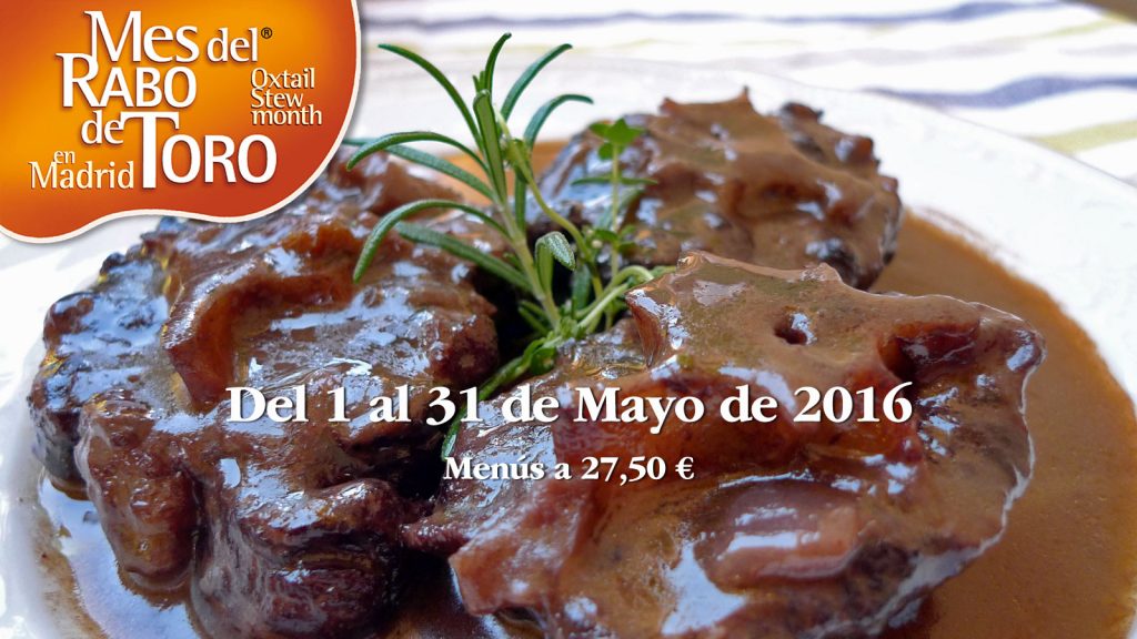 Mayo mes del rabo de toro en Madrid