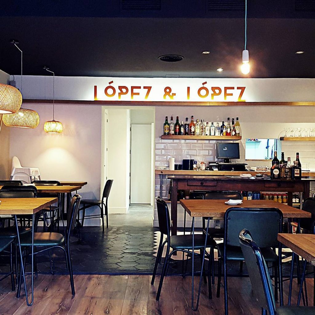 Pizzeria López & López en Lavapiés