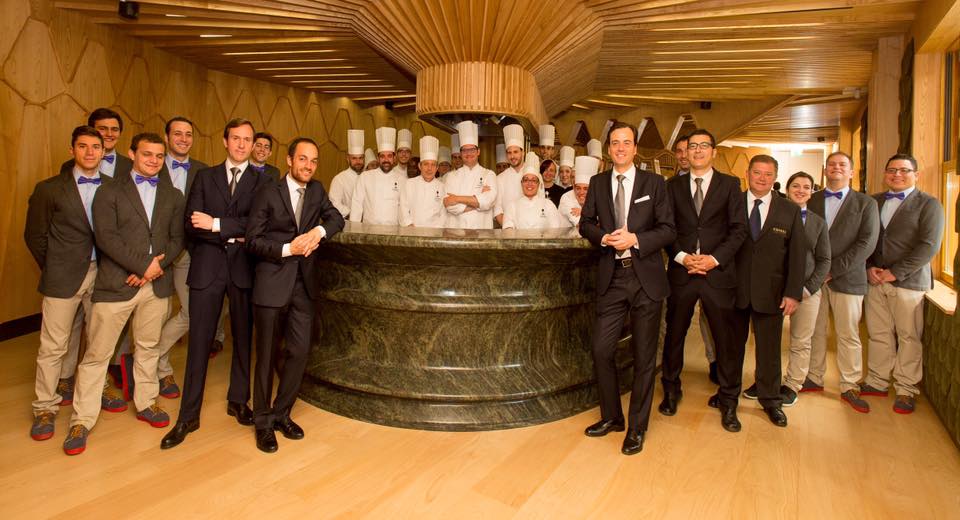 El equipo de restaurante A'Barra Madrid