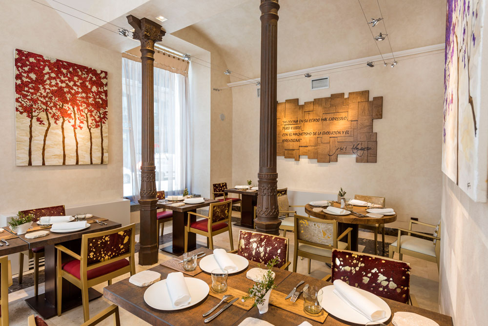 Comedor de Restaurante gastronómico Mesteño de Jesús Almagro