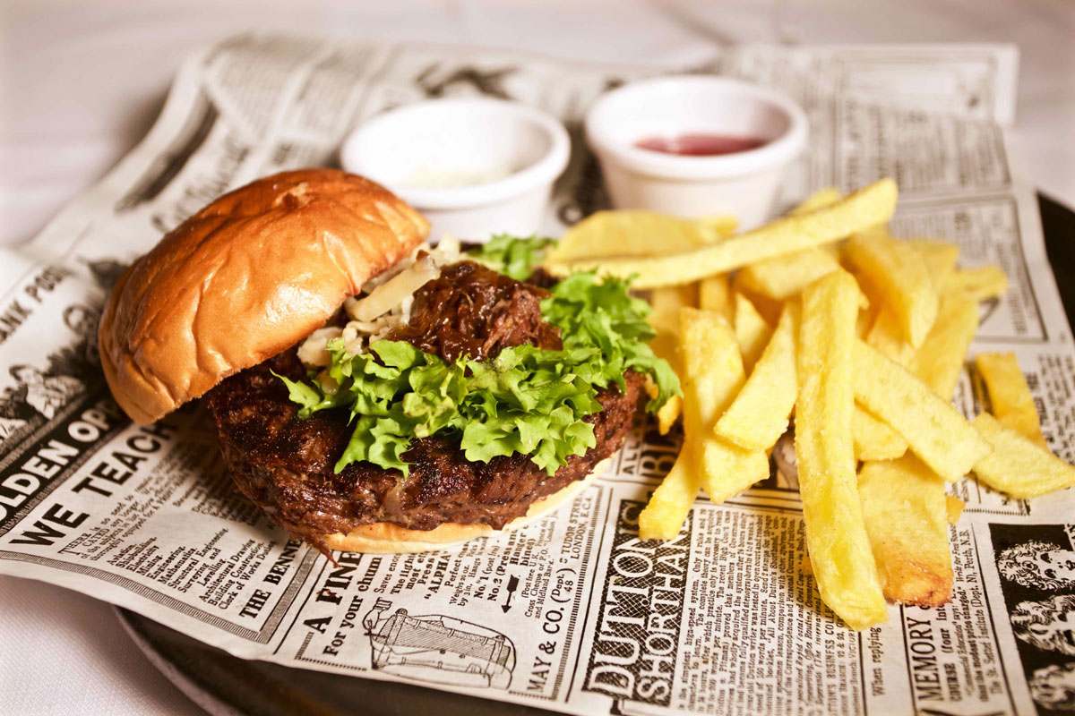 Hamburguesa de rabo de toro