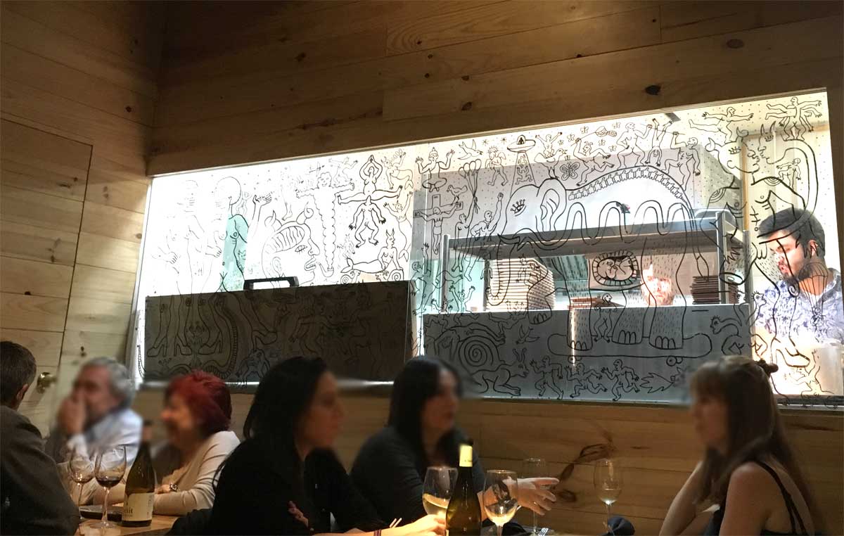 Pajarita restaurante calle Aodaca Madrid