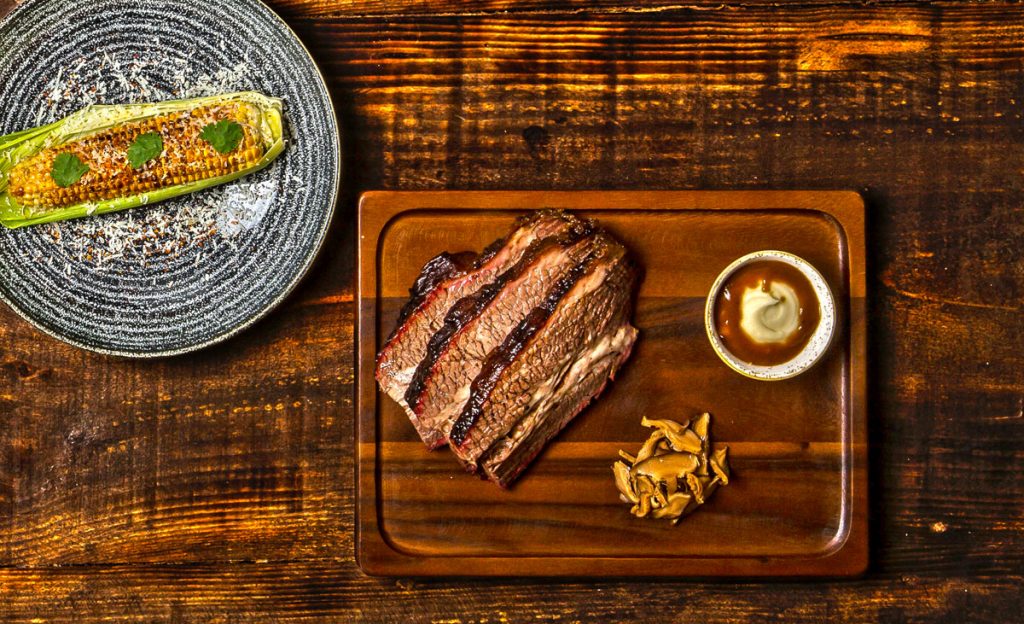 Briskets en New York Burger Madrid