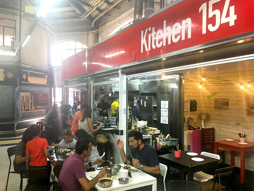 Kitchen 154 en el Mercado de Vallehermoso