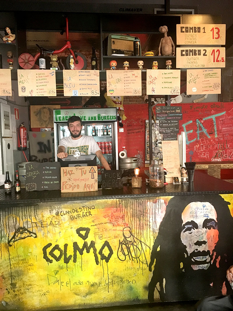 Clandestino Burger Eloy Gonzalo