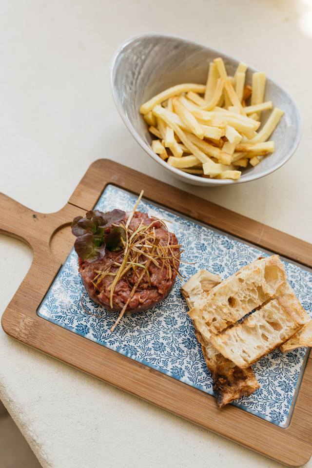 Steak Tartar en La Sabina de Rumbo Aravaca