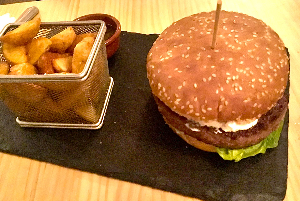 Hamburguesa "suya"