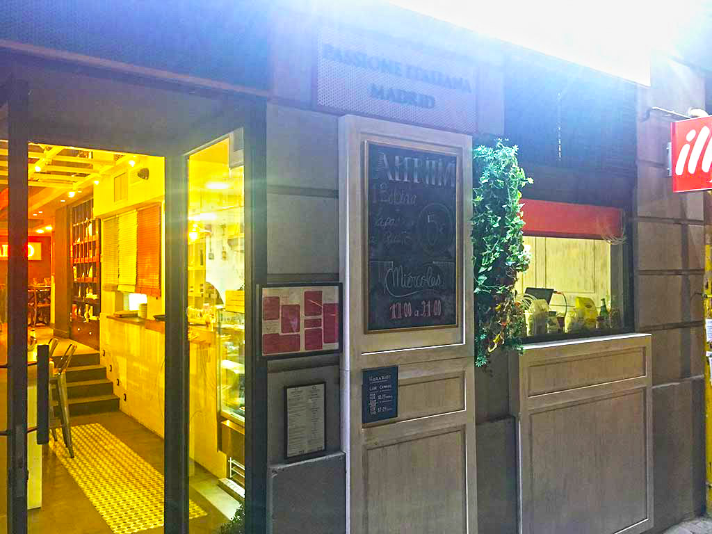 Restaurante italiano Pasta Mito en Alburquerque Madrid