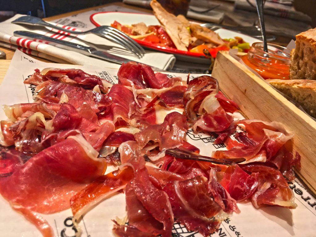 Menú Picoteo Perretxico Madrid