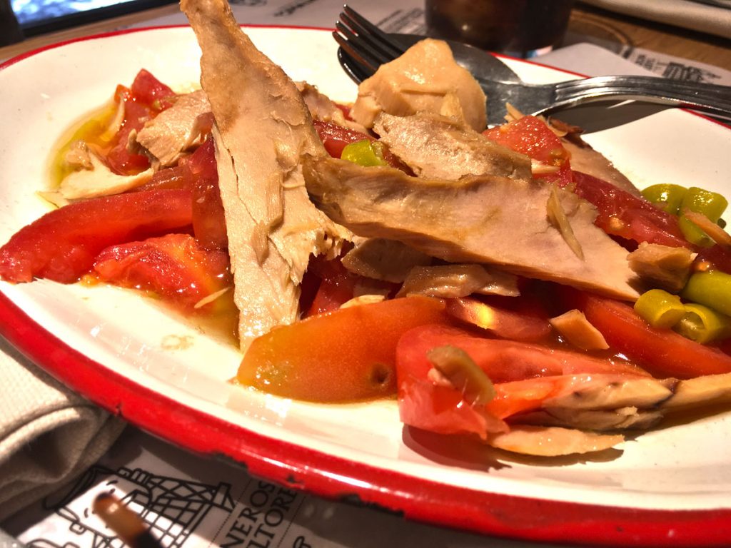 Menú Picoteo Perretxico Madrid