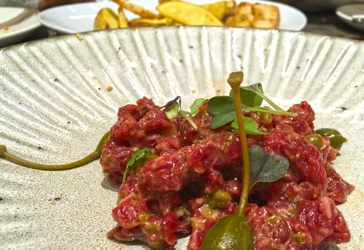 Steak Tartare en La Tajada Madrid