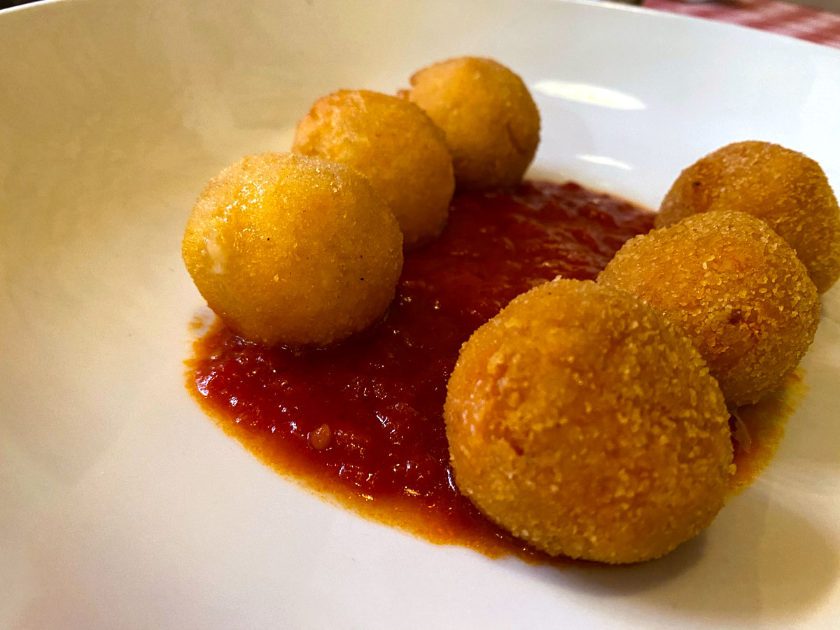 Arancine en Marcoledí