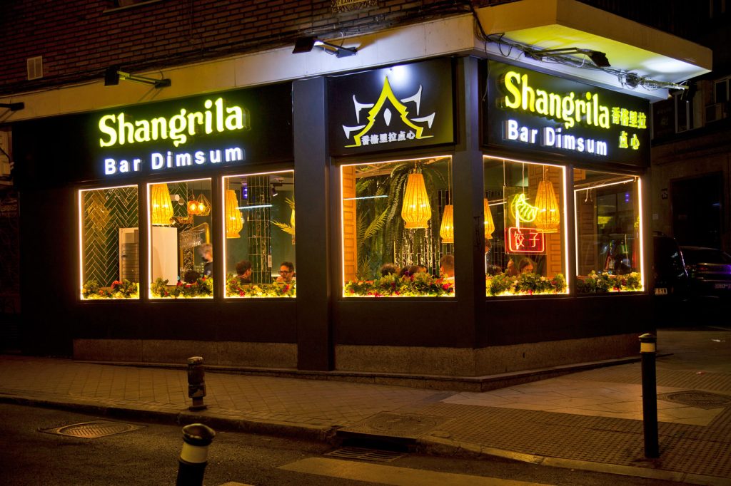 Shangrila Dimsum Bar en la calle Leganitos